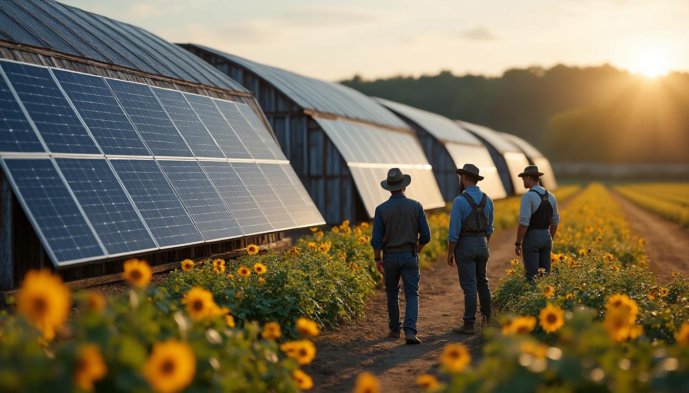 découvrez comment les hangars agricoles photovoltaïques arkolia peuvent transformer votre exploitation. profitez d'une solution durable qui optimise la production d'énergie, réduit les coûts d'électricité et augmente la valeur de votre patrimoine. transformez votre espace en un atout écologique et économique.