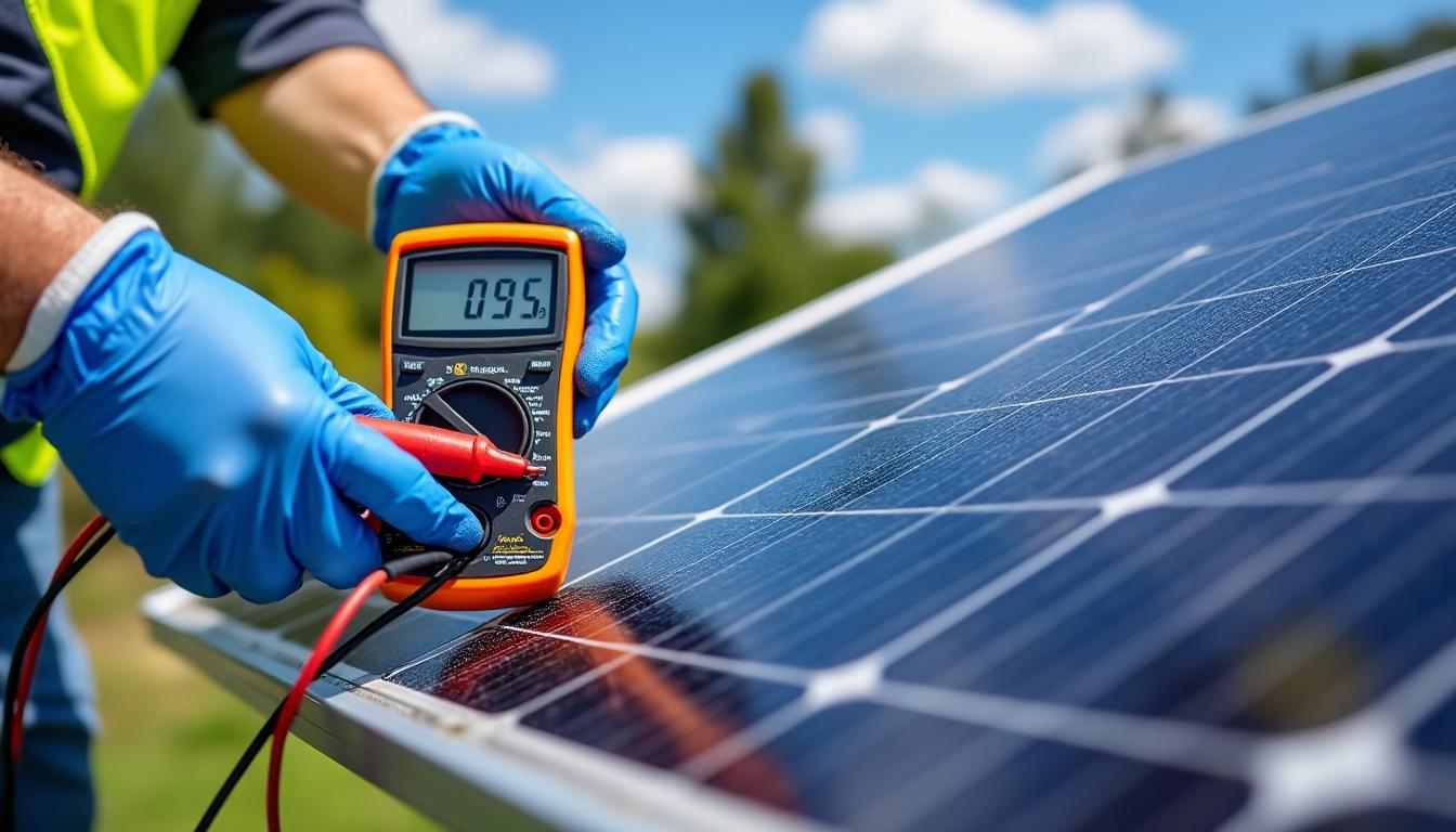 découvrez comment tester efficacement un panneau solaire 12v afin d’optimiser sa production électrique. suivez nos conseils pratiques pour vérifier performance et rendement de votre installation solaire.