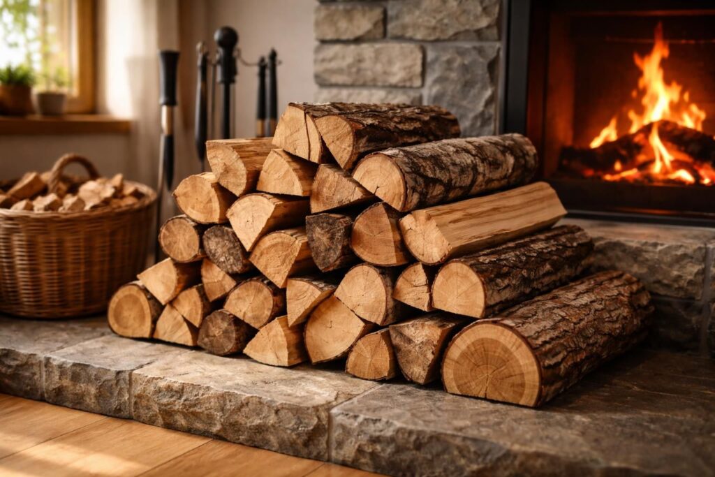Bois de chauffage : comment choisir le meilleur pour votre cheminée
