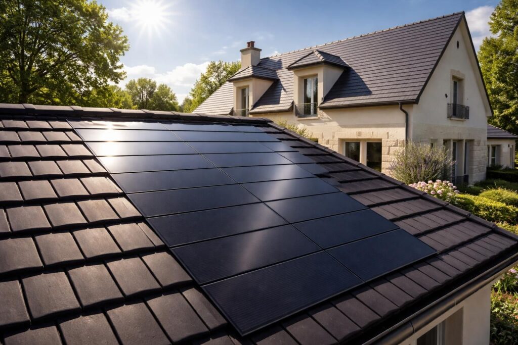Tuile solaire Tesla : promesse, prix et disponibilité en France Tuile solaire Tesla : promesse, prix et disponibilité en France