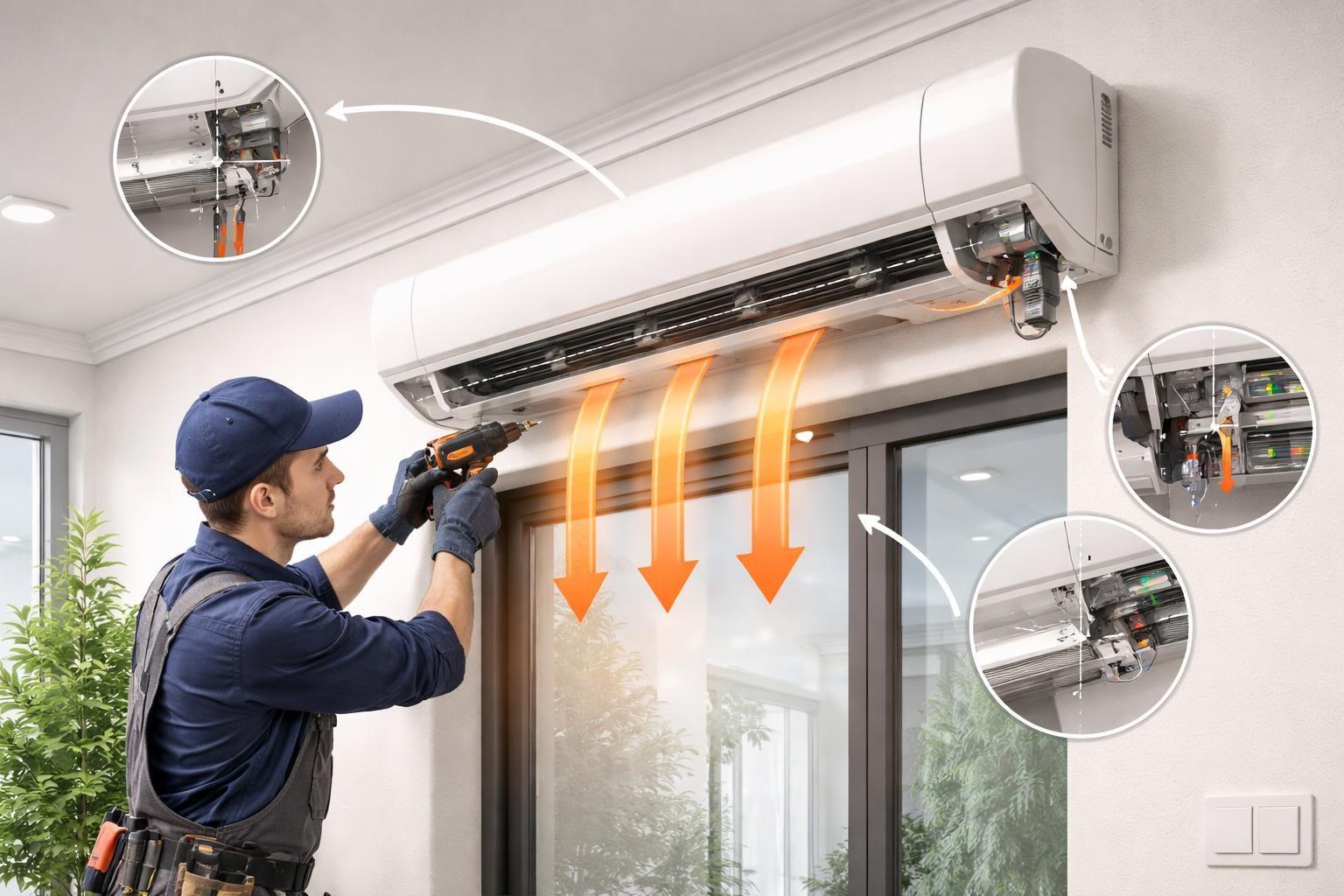 découvrez notre guide complet pour installer correctement vos rideaux d'air chaud électrique et assurer un fonctionnement optimal, économisant énergie et confort.